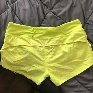 Lululemon Speed Up shorts